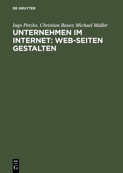 Produktbild: Unternehmen im Internet: Web-Seiten gestalten