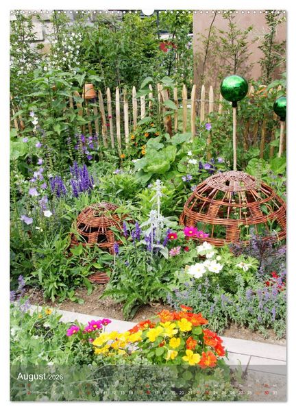 Produktbild: Ferien im Garten (hochwertiger Premium Wandkalender 2026 DIN A2 hoch), Kunstdruck in Hochglanz