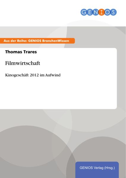 Produktbild: Filmwirtschaft
