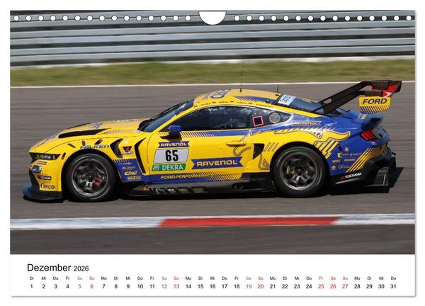 Produktbild: Motorsport in Deutschland (Wandkalender 2026 DIN A4 quer), CALVENDO Monatskalender