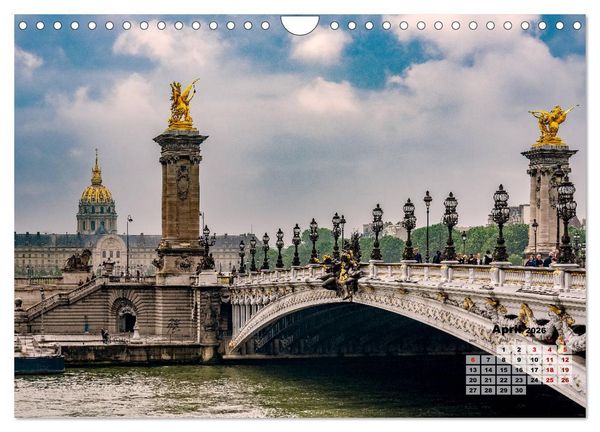 Produktbild: The Fascination of Bridges (Wall Calendar 2026 DIN A4 landscape), CALVENDO 12 Month Wall Calendar