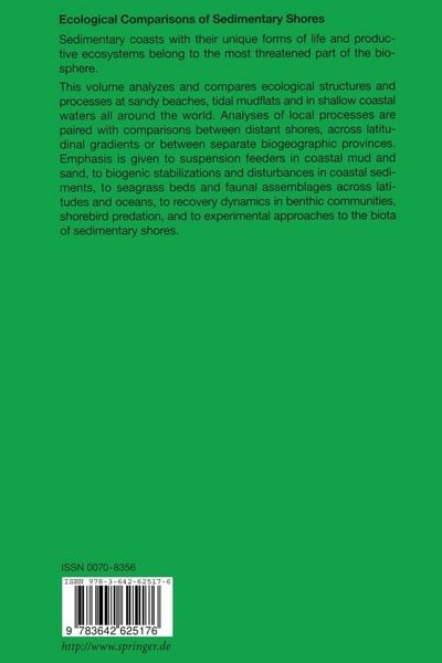 Produktbild: Ecological Comparisons of Sedimentary Shores