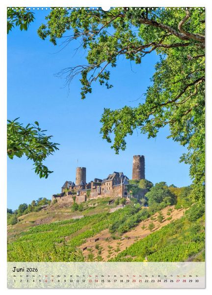 Produktbild: Moselzauber (hochwertiger Premium Wandkalender 2026 DIN A2 hoch), Kunstdruck in Hochglanz