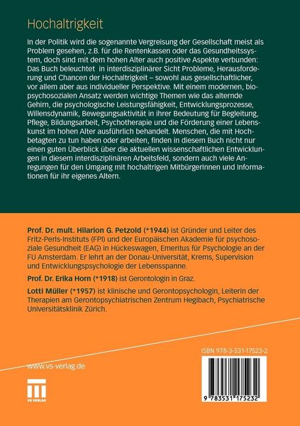 Hochaltrigkeit