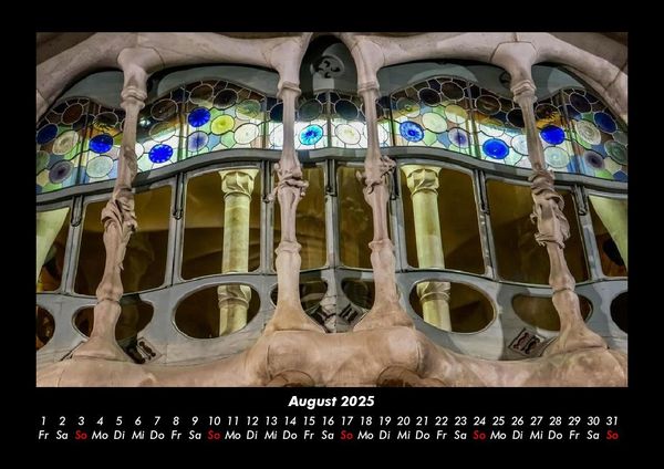 Produktbild: Barcelona 2025 Fotokalender DIN A3