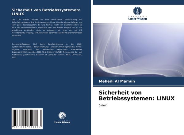 Sicherheit von Betriebssystemen: LINUX, Taschenbuch von Mehedi Al Mamun, Verlag Unser Wissen, 9786203821093
