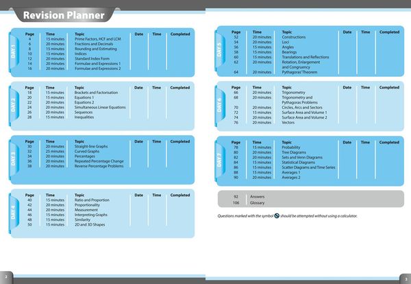 Produktbild: GCSE 9-1 Maths Foundation In A Week