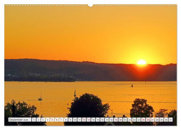 Produktbild: Bodensee - Traumlandschaften am Wasser (Wandkalender 2026 DIN A2 quer), CALVENDO Monatskalender
