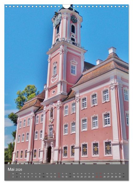 Produktbild: Kirchen und Kl&ouml;ster in Deutschland (Wandkalender 2026 DIN A3 hoch), CALVENDO Monatskalender