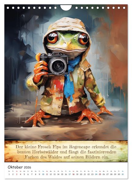 Produktbild: Tierische Paparazzi (Wandkalender 2026 DIN A4 hoch), CALVENDO Monatskalender