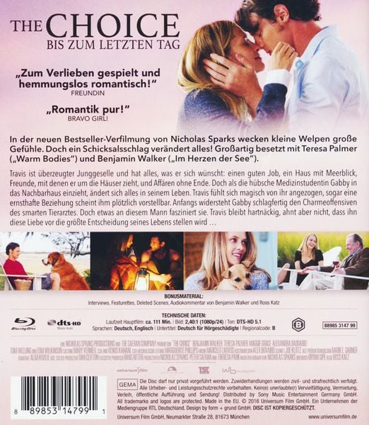 The Choice Bis Zum Letzten Tag