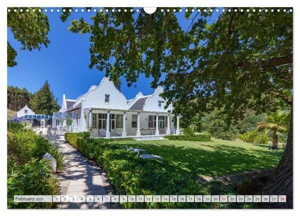Produktbild: South African Wineries, wine architecture between tradition and modernity (Wall Calendar 2027 DIN A3 landscape), CALVENDO 12 Month Wall Calendar
