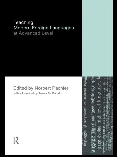 Produktbild: Teaching Modern Foreign Languages at Advanced Level
