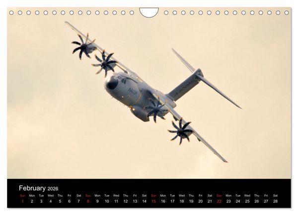 Produktbild: Airbus A400M Atlas (Wall Calendar 2026 DIN A4 landscape), CALVENDO 12 Month Wall Calendar
