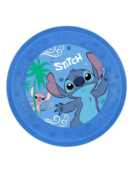 Teller Disney Lilo & Stitch Reusable Plate blau 21cm 4 Stück