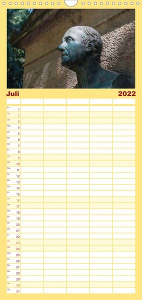 Produktbild: Familienplaner Quedlinburg ganz nah (Wandkalender 2022 , 21 cm x 45 cm, hoch)