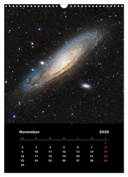 Produktbild: Astronomie 2026 (Wandkalender 2026 DIN A3 hoch), CALVENDO Monatskalender