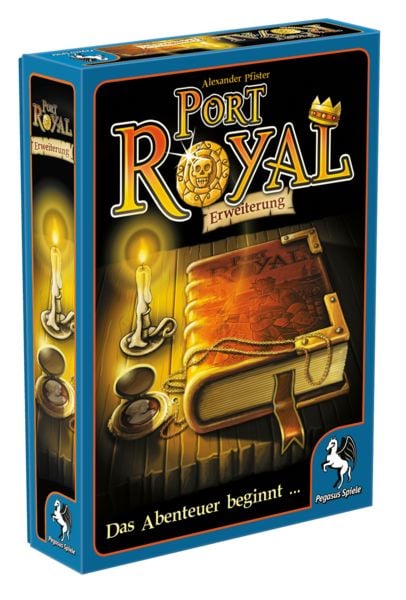 Produktbild: Pegasus - Port Royal, Das Abenteuer beginnt, Kartenspiel, Erweiterung