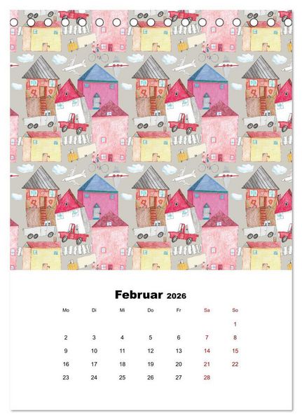 Produktbild: MUSTERMACKE (Tischkalender 2026 DIN A5 hoch), CALVENDO Monatskalender