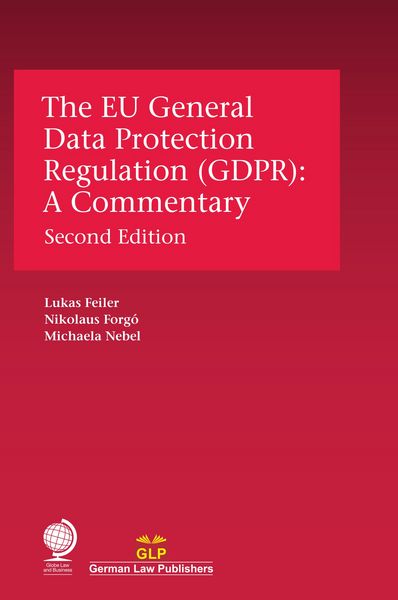 Produktbild: The EU General Data Protection Regulation (GDPR)