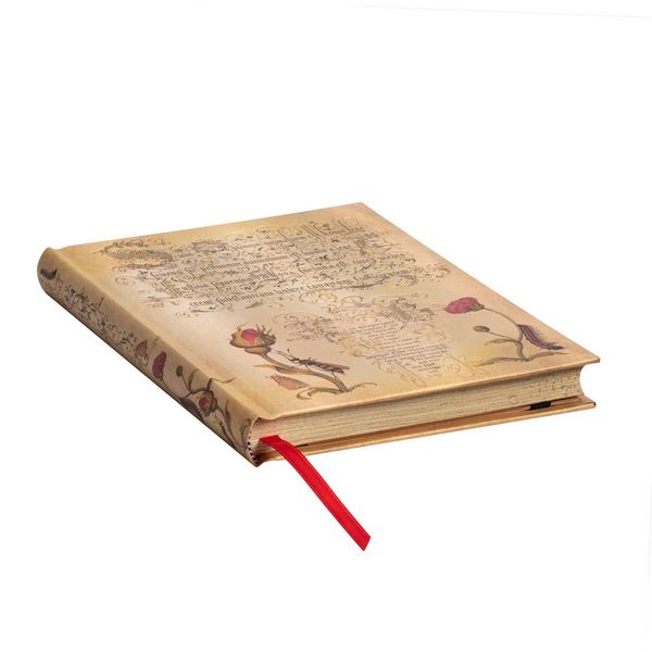 Produktbild: Hardcover Notizbuch Fl&auml;mische Rose, Midi, Unliniert