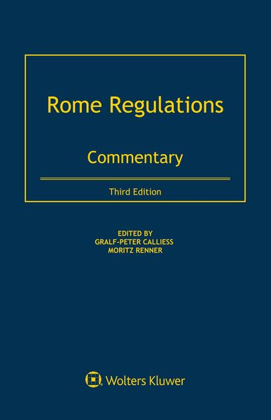 Produktbild: Rome Regulations