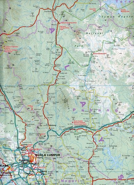 Produktbild: Reise Know-How Landkarte Malaysia (West 1:800.000 / Ost 1:1.100.000)