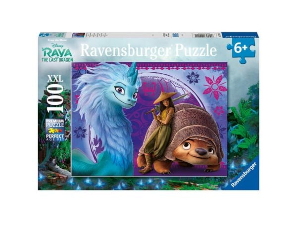 Puzzle Ravensburger Die fantastische Welt von Raya 100 Teile XXL