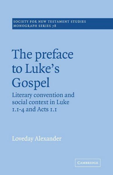 Produktbild: The Preface to Luke's Gospel