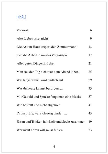 Produktbild: Geschichten voller Sprichw&ouml;rter