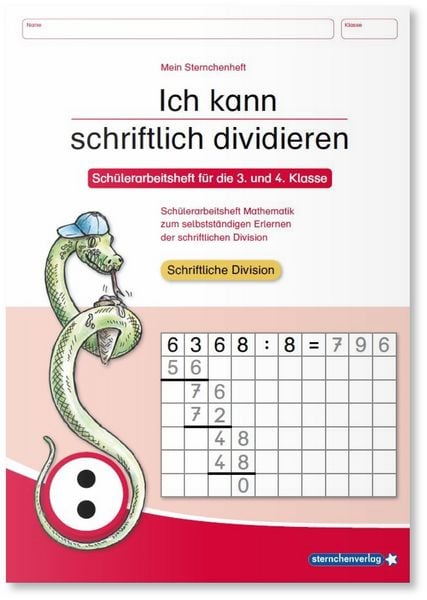 Ich kann schriftlich dividieren, Taschenbuch von Sternchenverlag,Katrin Langhans, Sternchenverlag, 978-3-946904-65-6