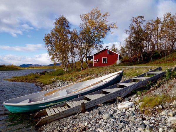 Produktbild: CALVENDO Puzzle Haus an der E8 von Muonio nach Kilpisj&auml;rvi | 1000 Teile Lege-Gr&ouml;&szlig;e 64x48cm Foto-Puzzle f&uuml;r gl&uuml;ckliche Stunden