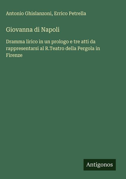 Produktbild: Giovanna di Napoli