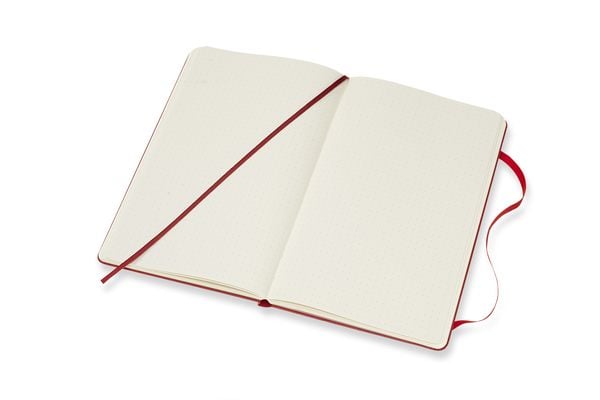 Produktbild: Moleskine Notizbuch Large/A5, Punktraster, Hard Cover, Scharlachrot