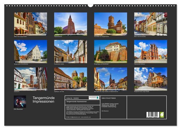Produktbild: Tangerm&uuml;nde Impressionen (Wandkalender 2026 DIN A2 quer), CALVENDO Monatskalender