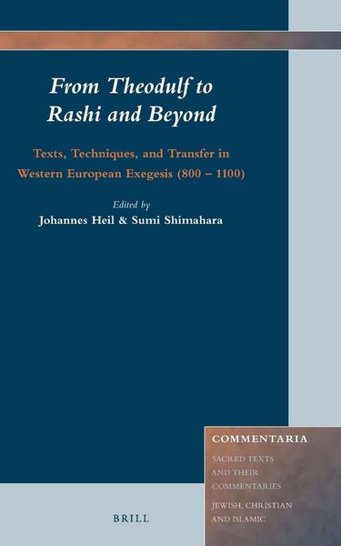 Produktbild: From Theodulf to Rashi and Beyond