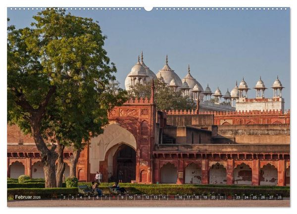 Produktbild: Indien, Rajasthan (hochwertiger Premium Wandkalender 2026 DIN A2 quer), Kunstdruck in Hochglanz
