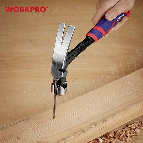 Produktbild: WorkPro WP241014 Latthammer ergonomischer Griff, hart 560g 1St.