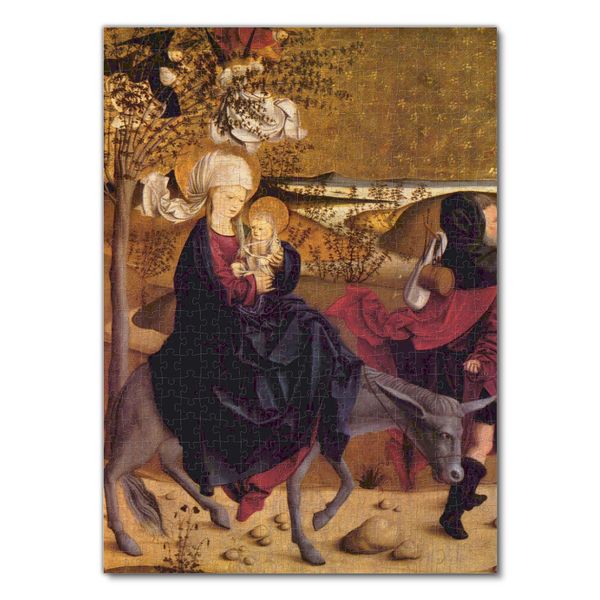 Produktbild: Lais Puzzle Meister von Mondsee - Altar aus dem Stift Mondsee, Innenfl&uuml;gel, Szene: Flucht nach &Auml;gypten 500 Teile