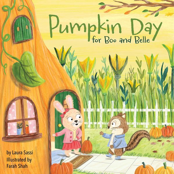 Pumpkin Day for Boo and Belle