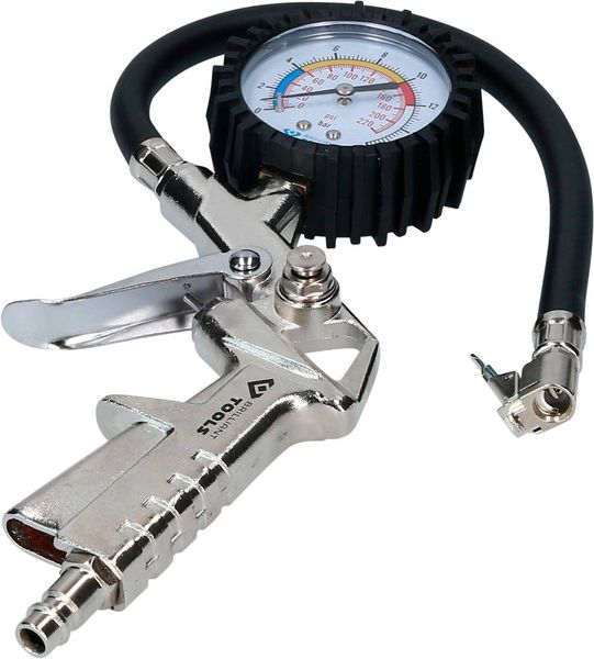 Produktbild: Brilliant Tools Reifenf&uuml;llmesser, 0-16 bar BT691019