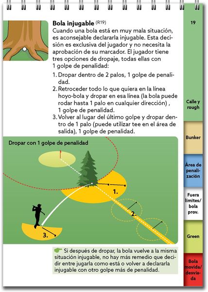 Produktbild: Reglas de golf, lo esencial 2023-2027