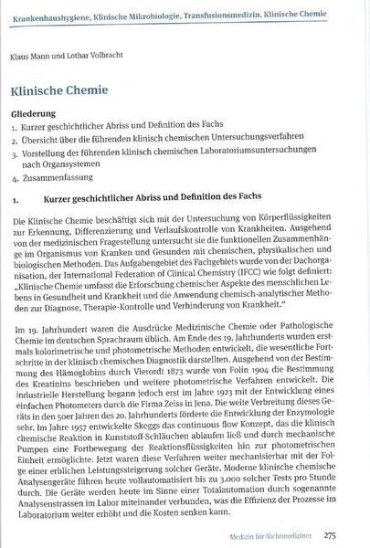 Produktbild: Medizin f&uuml;r Nichtmediziner