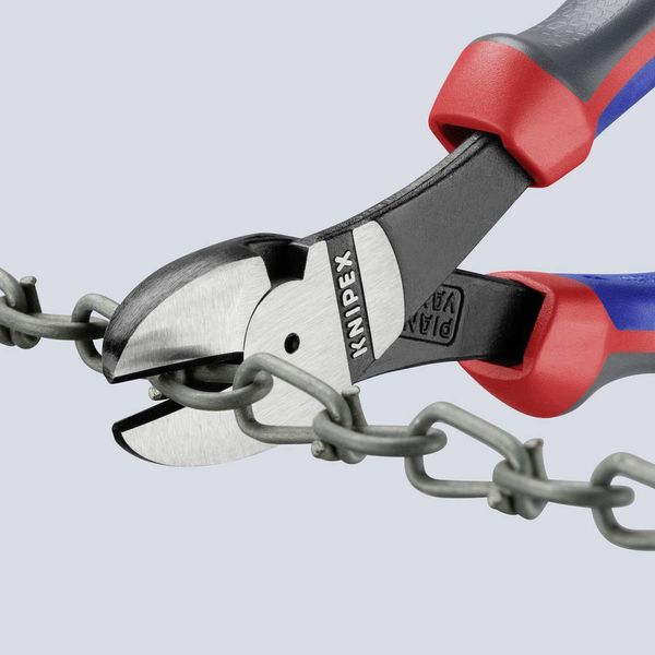 Produktbild: Knipex 74 02 180 Werkstatt Kraft-Seitenschneider mit Facette 180 mm