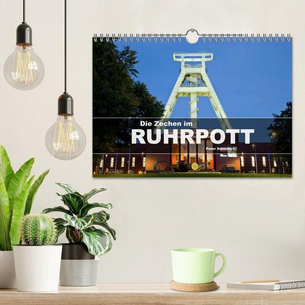 Produktbild: Die Zechen im Ruhrpott (Wandkalender 2026 DIN A4 quer), CALVENDO Monatskalender