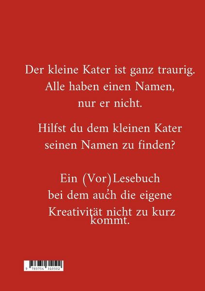 Produktbild: Der Kater der (s)einen Namen suchte