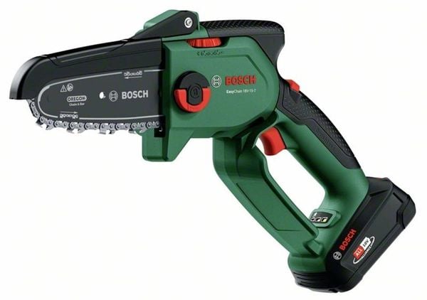 Bosch Home and Garden EasyChain 18V-15-7 mit Akku 2.5 Ah Akku-Kettensäge