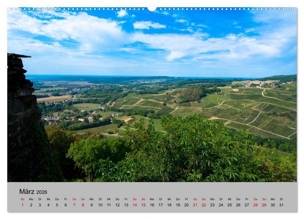 Produktbild: Zauberhaftes Franche Comt&eacute; (hochwertiger Premium Wandkalender 2026 DIN A2 quer), Kunstdruck in Hochglanz