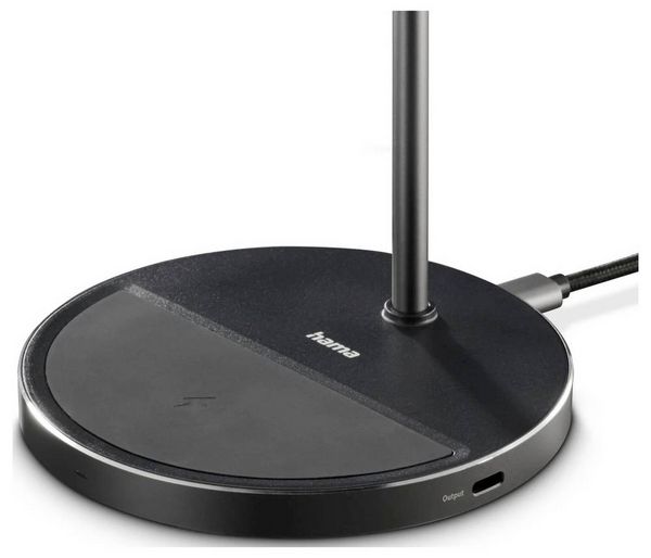 Produktbild: Hama Induktions-Ladeger&auml;t 15 W 201738 00201738 Ausg&auml;nge Induktionslade-Standard Schwarz