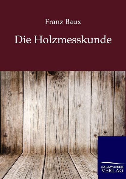 Produktbild: Die Holzmesskunde